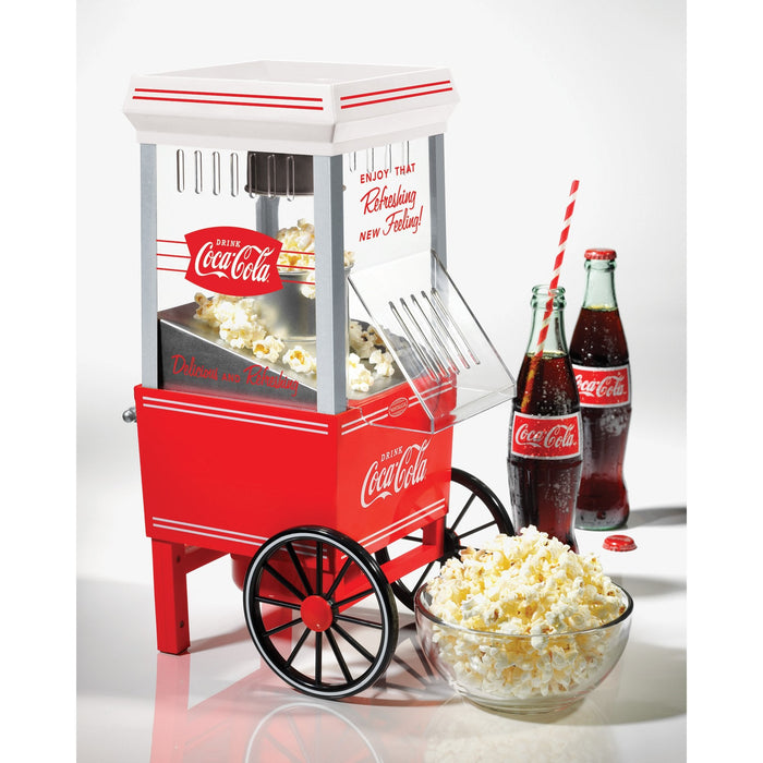 Machine à maïs soufflé à air chaud Coca-ColaMD de 12 tasses de Nostalgia - OFP501COKE