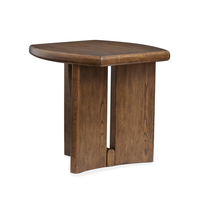 Table de bout Parry de 22 po - brun terre de Sienne