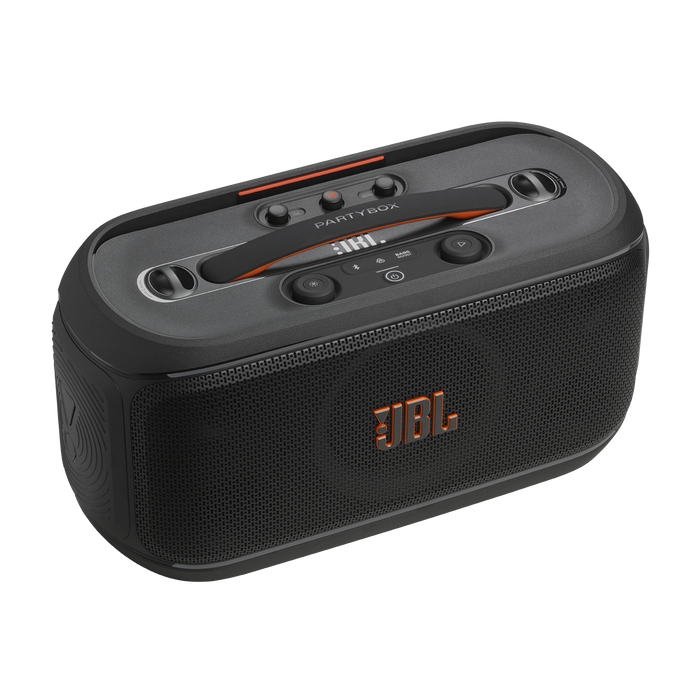 Haut-parleur de fête sans fil de 100 W PartyBox On-The-Go 2 Plus de JBL avec son JBL Pro (JBLPBOTG2PLBAM) - noir