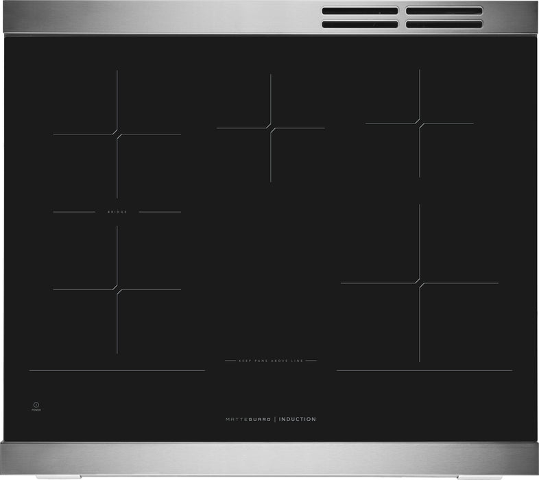 Cuisinière à induction Frigidaire Professional de 6,2 pi³ avec pizza cuite sur pierre - acier inoxydable Smudge-ProofMD - PCFIC085BF