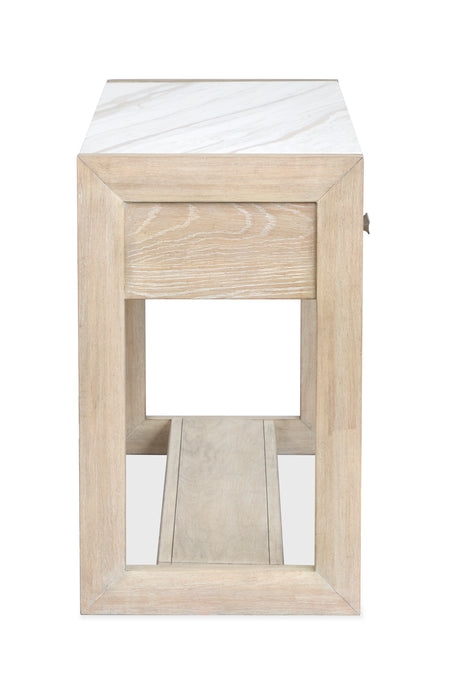 Table de salon Penley de 50 po avec rangement - chamois galerie