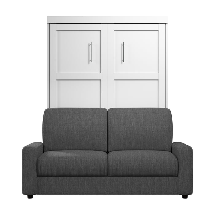 Lit escamotable Pur de Bestar avec sofa - blanc