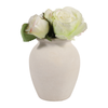 6.75” Contemporary Bud Vase – Ivory  | Vase à fleurs contemporain de 6,75 po - ivoire