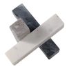 Marble 6” Abstract Jack Decoration – White | Osselet décoratif abstrait de 6 po en marbre - blanc