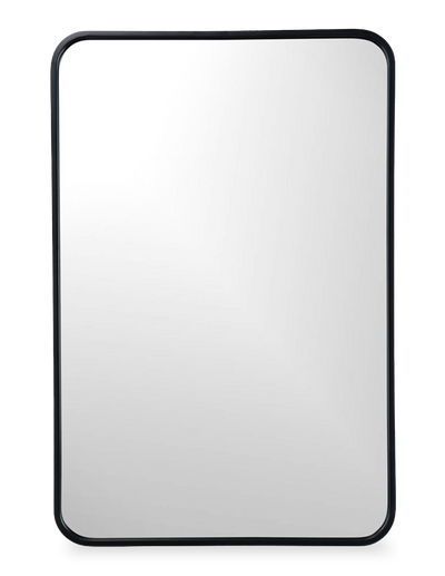 Juliet 20x30 Rectangular Mirror - Black | Miroir rectangulaire Juliet 20 x 30 - noir
