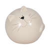 5” Ceramic Cat Orb Decoration – White | Chat sphérique décoratif de 5 po en céramique - blanc