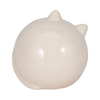 5” Ceramic Cat Orb Decoration – White | Chat sphérique décoratif de 5 po en céramique - blanc
