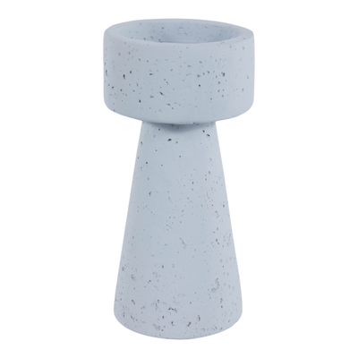 8” Taper and Pillar Candle Holder – Blue  | Bougeoir de 8 po pour bougies fines et chandelles piliers - bleu
