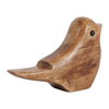 Contemporary Wood Bird Decoration – Natural | Oiseau décoratif contemporain en bois - naturel