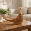 Contemporary Wood Bird Decoration – Natural | Oiseau décoratif contemporain en bois - naturel