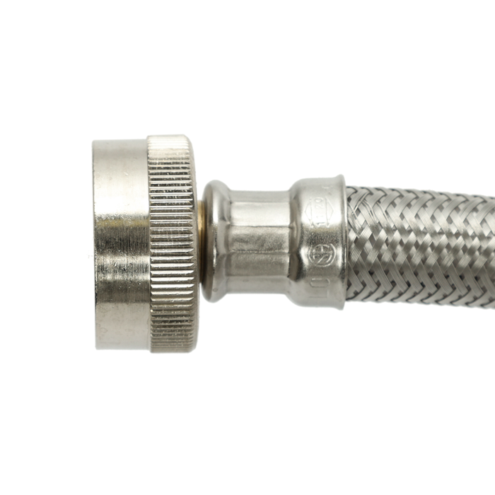 Trousse d’installation universelle en acier inoxydable pour sécheuse à la vapeur (longueur de 6 pi) - 41025KIT