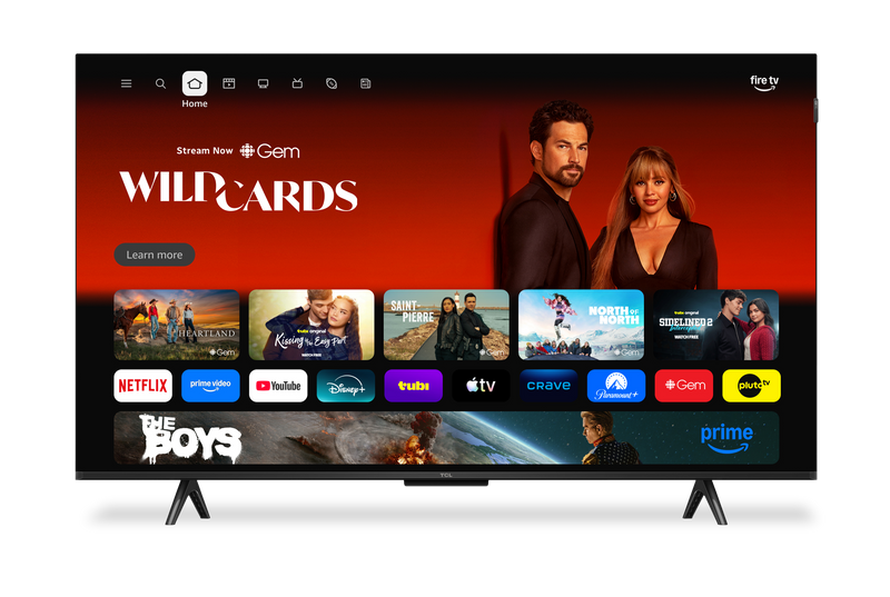 Téléviseur intelligent QD-Mini DEL QLED TCL de série Q6L UHD 4K de 65 po avec HDR et Fire TV (65Q6L) - modèle 2026