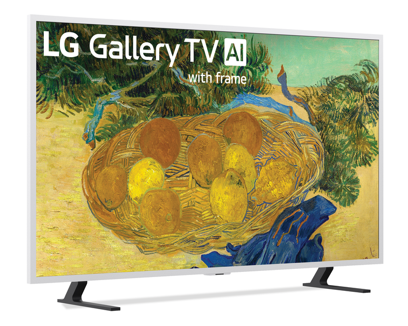 Téléviseur intelligent QNED Mini DEL LG Gallery LX7 UHD 4K de 55 po avec cadre (55LX7BPUA.ACCQ) - modèle 2026