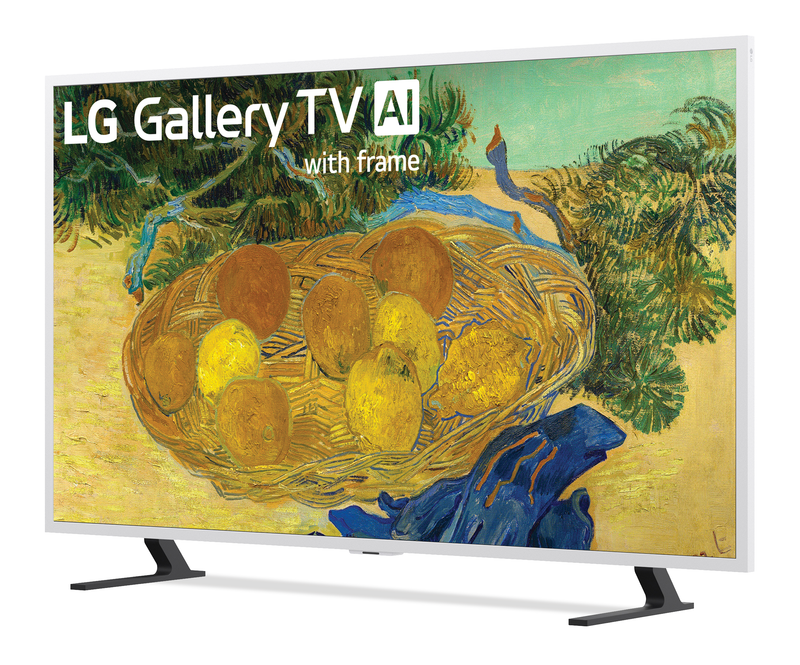 Téléviseur intelligent QNED Mini DEL LG Gallery LX7 UHD 4K de 55 po avec cadre (55LX7BPUA.ACCQ) - modèle 2026