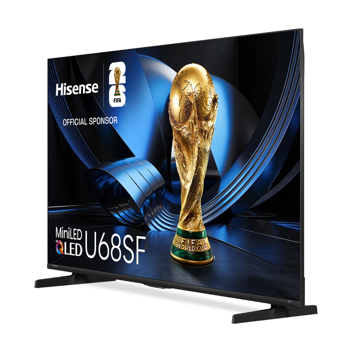 Téléviseur QLED Hisense U68SF UHD 4K de 55 po avec Mini DEL et IA (55U68SF) - modèle 2026