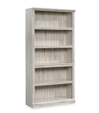 Bibliothèque Alcott de 35,28 po à 5 tablettes dont 3 tablettes réglables - bois blanc