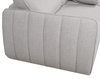 Made in Canada Annex 65” Fabric Loveseat with Accent Pillows - Grey | Causeuse Annex de 65 po fabriquée au Canada en tissu avec coussins décoratifs - grise