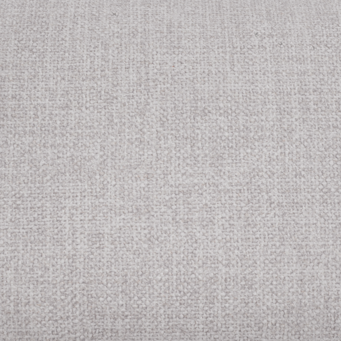 Sofa Annex de 80 po de format condo fabriqué au Canada en tissu avec coussins décoratifs - gris