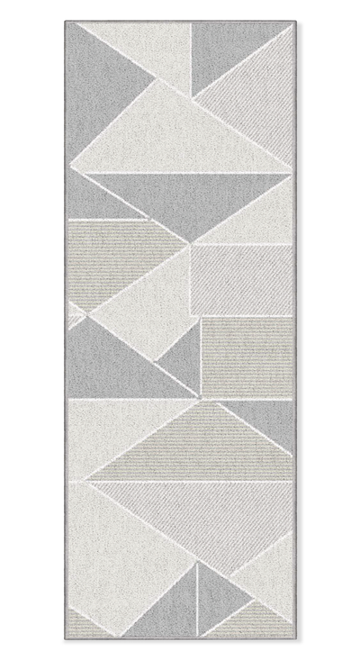 Anson Cream Beige Runner Area Rug – 3’ x 7’ | Carpette longue Anson beige crème - 3 pi x 7 pi