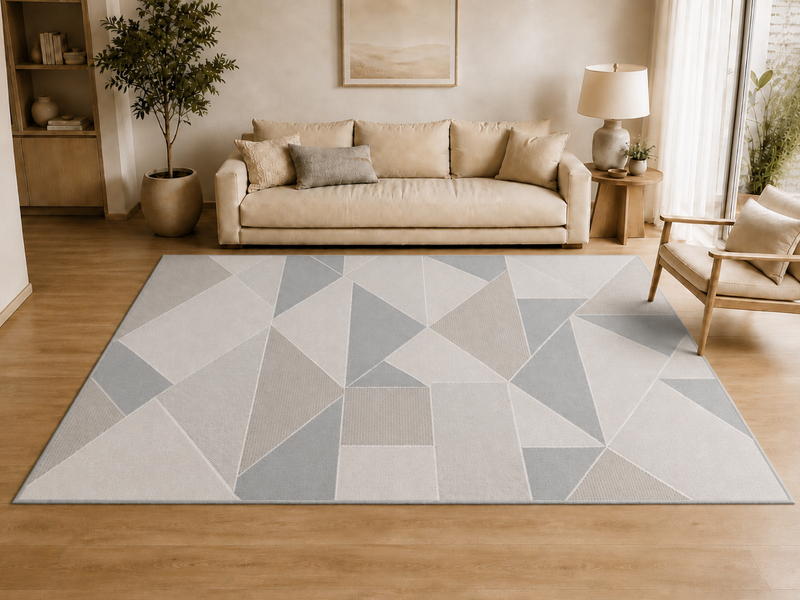 Carpette Anson beige crème - 7 pi x 10 pi