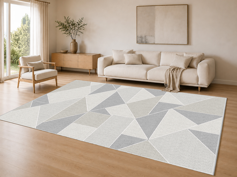 Carpette Anson beige crème - 8 pi x 10 pi