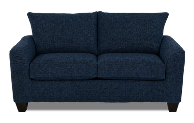 Made in Canada Customizable Sofa Lab Arc 86" Fabric Condo Sofa  – Chenille Pacific | Sofa personnalisable Arc de Sofa Lab de 86 po de format condo fabriqué au Canada en tissu - Chenille Pacific