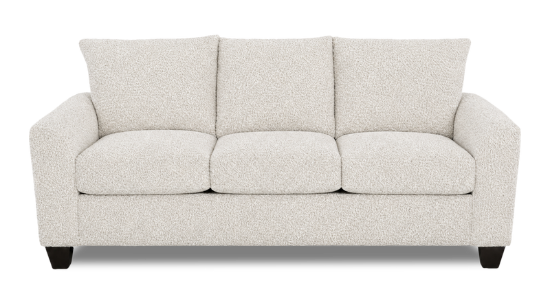 Sofa personnalisable Arc de Sofa Lab de 86 po fabriqué au Canada en tissu - Teddy Riverrock