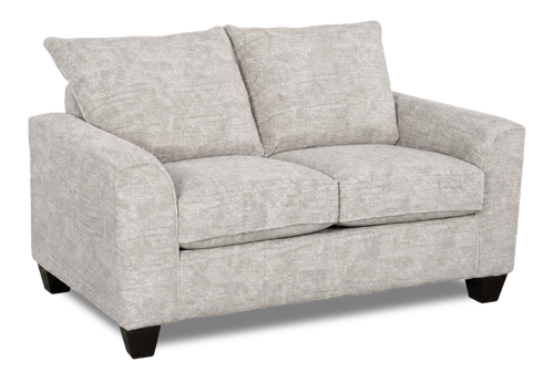  Causeuse personnalisable Roll de Sofa Lab de 63 po fabriqué au Canada en tissu - Plush Oyster