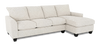 Made in Canada Customizable Sofa Lab Arc Fabric Right-Facing Sofabed Sectional - Teddy Riverrock | Sofa-lit sectionnel de droite personnalisable Arc de Sofa Lab fabriqué au Canada en tissu - Teddy Riverrock