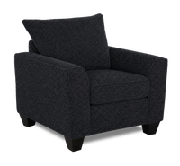  Fauteuil personnalisable Roll de Sofa Lab de 40 po fabriqué au Canada en tissu - Teddy Raven
