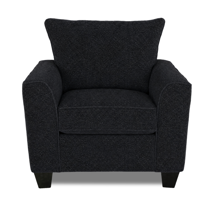 Fauteuil personnalisable Roll de Sofa Lab de 40 po fabriqué au Canada en tissu - Teddy Raven