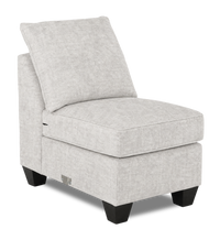  Fauteuil sans accoudoirs personnalisable Arc de Sofa Lab de 23 po fabriqué au Canada en tissu - Plush Oyster