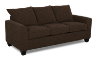  Sofa-lits personnalisable Arc de Sofa Lab de 86 po fabriqué au Canada en tissu - Teddy Walnut