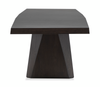 Arden Dining Extension Table with Trestle Base, 84-108"W - Espresso Brown | Table de salle à manger Arden avec rallonge de 84 po à 108 po (L) et base à tréteaux - brun espresso