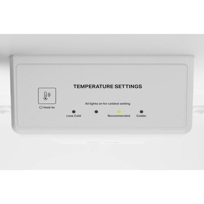 Réfrigérateur Amana large de 14 pi3 et de 28 po à congélateur supérieur avec grand bac à légumes - blanc - ARTX2314TW