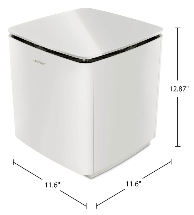 Caisson d’extrêmes graves sans fil Lifestyle Ultra de Bose - blanc (893955-1200)