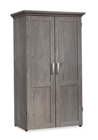  Armoire décorative de rangement Boon de 21,81 po avec surface de travail pliable - chêne mystique