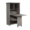 Boon 21.81" Storage Accent Cabinet with Fold Out Work Surface – Mystic Oak | Armoire décorative de rangement Boon de 21,81 po avec surface de travail pliable - chêne mystique