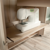 Boon 21.81" Storage Accent Cabinet with Fold Out Work Surface – Pacific Maple | Armoire décorative de rangement Boon de 21,81 po avec surface de travail pliable - érable Pacifique