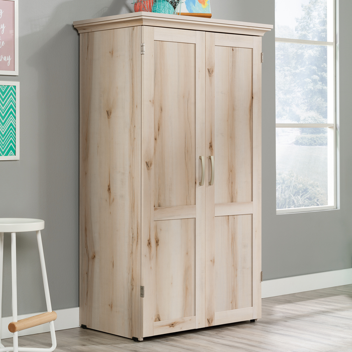 Armoire décorative de rangement Boon de 35,12 po avec surface de travail pliable - érable Pacifique