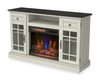 Brighton 54” Contemporary Electric Fireplace TV Stand for TVs up to 58” – Fairfax Oak | Meuble pour téléviseur contemporain Brighton de 54 po avec foyer électrique pour téléviseurs jusqu’à 58 po - chêne Fairfax
