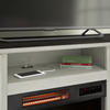 Brighton 54” Contemporary Electric Fireplace TV Stand for TVs up to 58” – Fairfax Oak | Meuble pour téléviseur contemporain Brighton de 54 po avec foyer électrique pour téléviseurs jusqu’à 58 po - chêne Fairfax