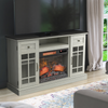 Brighton 54” Contemporary Electric Fireplace TV Stand for TVs up to 58” – Fairfax Oak | Meuble pour téléviseur contemporain Brighton de 54 po avec foyer électrique pour téléviseurs jusqu’à 58 po - chêne Fairfax