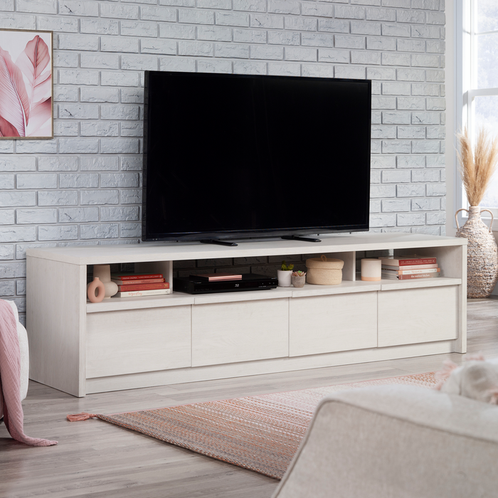 Meuble pour téléviseur Bromley 2 pièces de 81 po avec bahut pour téléviseurs jusqu’à 90 po - chêne albâtre