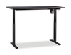 Caelen 59.84" Adjustable Height Office Desk – Black | Bureau Caelen de 59,84 po à hauteur réglable - noir