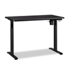 Bureau Caelen de 47,24 po à hauteur réglable - noir