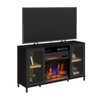 Cayman 54” Contemporary Electric Fireplace TV Stand for TVs up to 58” – Dark Walnut | Meuble pour téléviseur contemporain Cayman de 54 po avec foyer électrique pour téléviseurs jusqu’à 58 po - noyer foncé