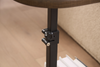 Cedric 18" Adjustable Accent Table – Walnut Oak and Black | Table d’appoint réglable Cedric de 18 po - chêne noyer et noir