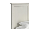 Celine Platform Storage Bed with Headboard & Frame, Ivory - Queen Size | Lit plateforme de rangement Celine avec tête de lit et cadre de lit, ivoire - format grand lit