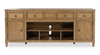 Clyde 81” TV Stand with Storage and Cable Management for TVs up to 90” – Golden Oak | Meuble pour téléviseur Clyde de 81 po avec rangement et système de gestion des câbles pour téléviseurs jusqu’à 90 po - chêne doré